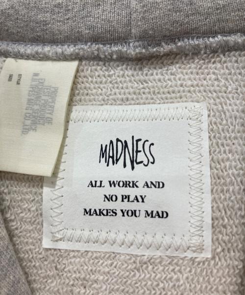 N.HOOLYWOOD（エヌ ハリウッド）N.HOOLYWOOD (エヌ ハリウッド) MADNESS (マッドネス) アーチプリントプルオーバーパーカー グレー サイズ:38の古着・服飾アイテム