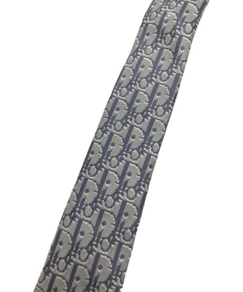Dior（ディオール）DIOR (ディオール) トロッター柄ネクタイ グレー サイズ:下記参照の古着・服飾アイテム