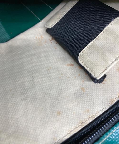 FREITAG（フライターグ）FREITAG (フライターグ) ダメージ加工2wayトートバッグ イエロー×レッドの古着・服飾アイテム