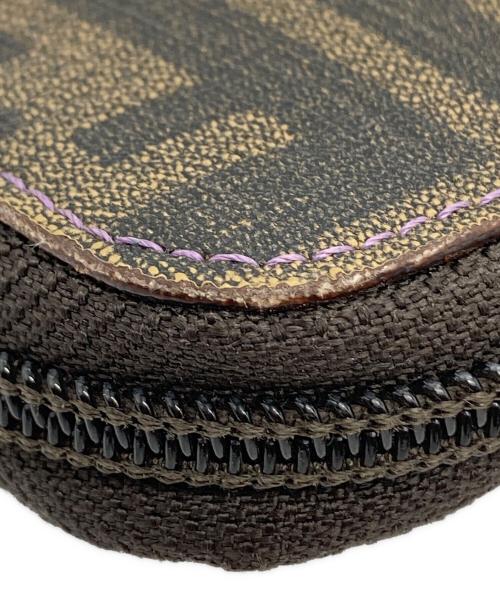 FENDI（フェンディ）FENDI (フェンディ) 長財布 ブラウン×パープルの古着・服飾アイテム