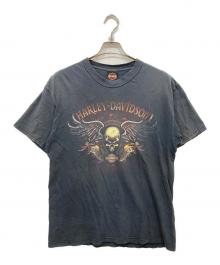 HARLEY-DAVIDSON（ハーレーダビッドソン）の古着「プリントTシャツ」｜ブラック