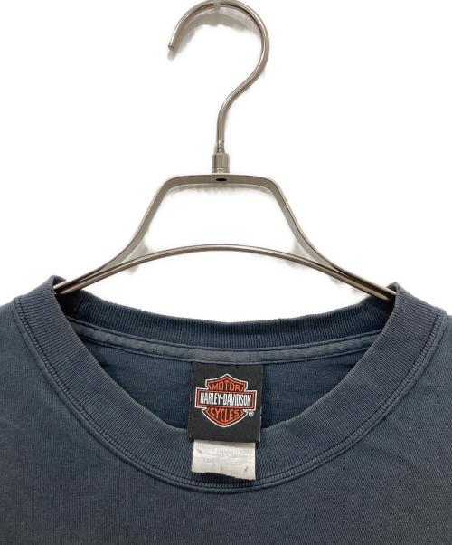 HARLEY-DAVIDSON（ハーレーダビッドソン）HARLEY-DAVIDSON (ハーレーダビッドソン) プリントTシャツ ブラック サイズ:Lの古着・服飾アイテム