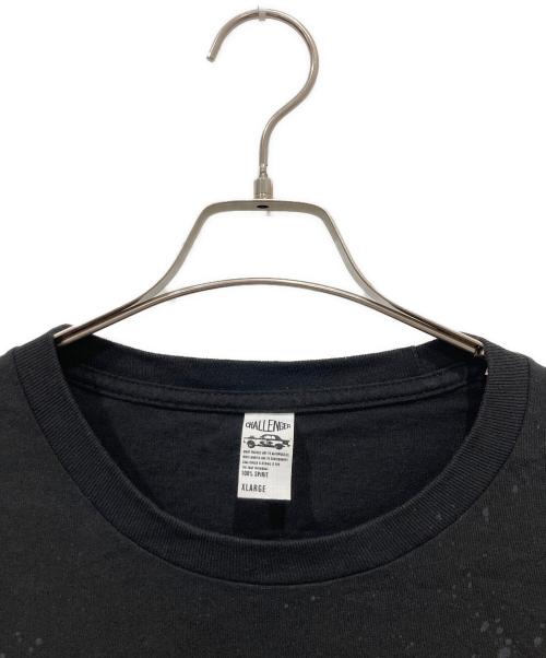 CHALLENGER（チャレンジャー）CHALLENGER (チャレンジャー) プリントTシャツ ブラック サイズ:XLの古着・服飾アイテム