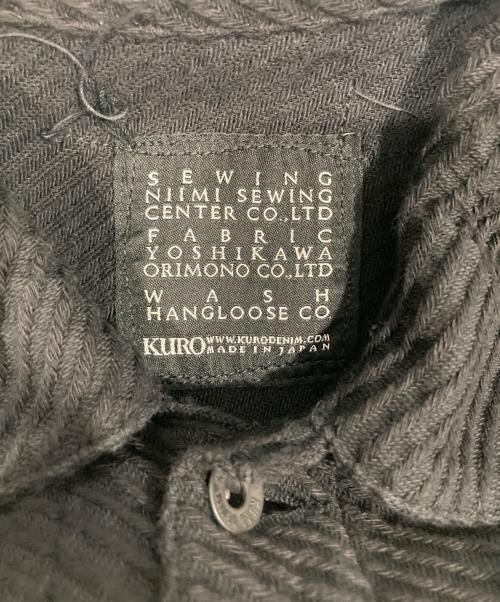 KURO（クロ）KURO (クロ) コットンジャケット ブラック サイズ:2の古着・服飾アイテム