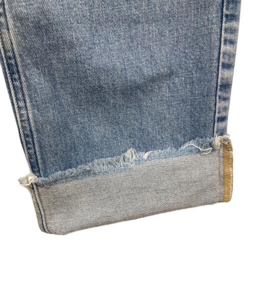 upper hights（アッパーハイツ）upper hights (アッパーハイツ) Rouge vif (ルージュヴィフ) 別注THE HIGH RISE MALLORYデニム インディゴ サイズ:24の古着・服飾アイテム