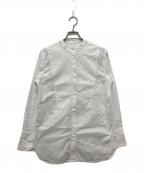 IENAイエナ）の古着「バンドカラーオックスロングシャツ」｜ホワイト