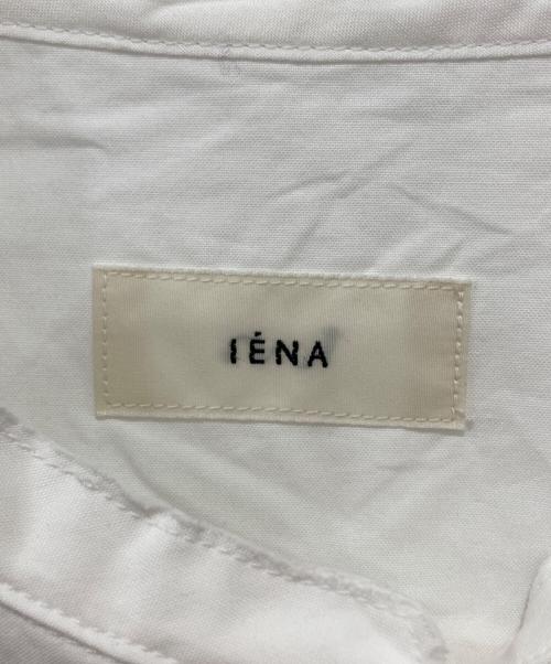 IENA（イエナ）IENA (イエナ) バンドカラーオックスロングシャツ ホワイト サイズ:38の古着・服飾アイテム