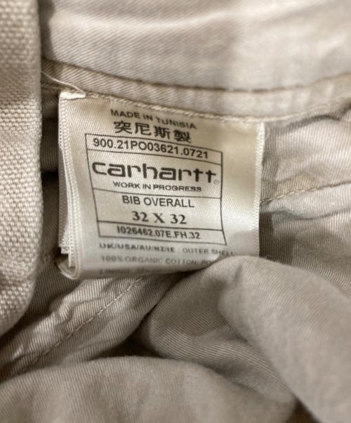 CarHartt（カーハート）CarHartt (カーハート) オーバーオール ベージュ サイズ:32の古着・服飾アイテム