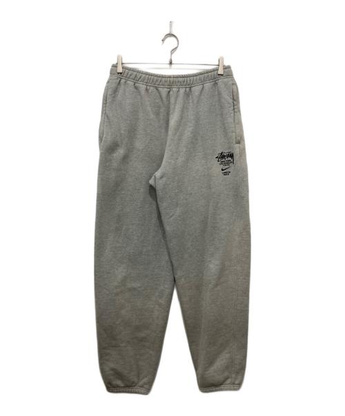 NIKE（ナイキ）NIKE (ナイキ) stussy (ステューシー) INTERNATIONAL FLEECE SWEAT PANT グレー サイズ:Mの古着・服飾アイテム