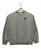 NIKE×stussyナイキ×ステューシー）の古着「International Crewneck Sweatshirt」｜グレー