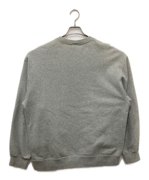 NIKE（ナイキ）NIKE (ナイキ) stussy (ステューシー) International Crewneck Sweatshirt グレー サイズ:Mの古着・服飾アイテム
