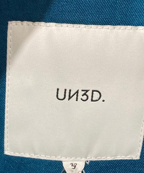 UN3D.（アンスリード）UN3D. (アンスリード) アーチコクーンテントコート グリーン サイズ:38の古着・服飾アイテム