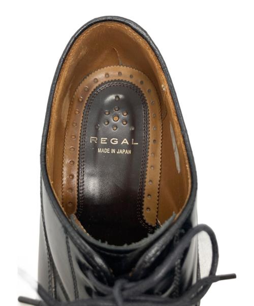REGAL（リーガル）REGAL (リーガル) ストレートチップシューズ ブラック サイズ:24 1/2の古着・服飾アイテム