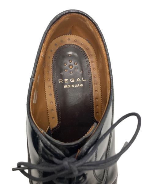 REGAL（リーガル）REGAL (リーガル) ストレートチップシューズ ブラック サイズ:24 1/2の古着・服飾アイテム