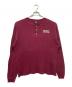 HARLEY-DAVIDSON（ハーレーダビッドソン）の古着「ヘンリーネックカットソー」｜レッド