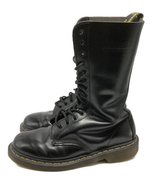 Dr.Martens（ドクターマーチン）Dr.Martens (ドクターマーチン) 1914ロングブーツ ブラック サイズ:UK9の古着・服飾アイテム
