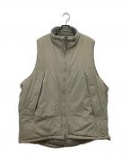 FREAK'S STOREフリークスストア）の古着「プリマロフト中綿ベスト」｜カーキ