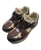 NEW BALANCEニューバランス）の古着「ローカットスニーカー」｜ブラウン