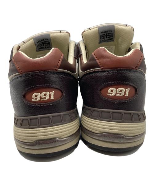 NEW BALANCE（ニューバランス）NEW BALANCE (ニューバランス) ローカットスニーカー ブラウン サイズ:44の古着・服飾アイテム