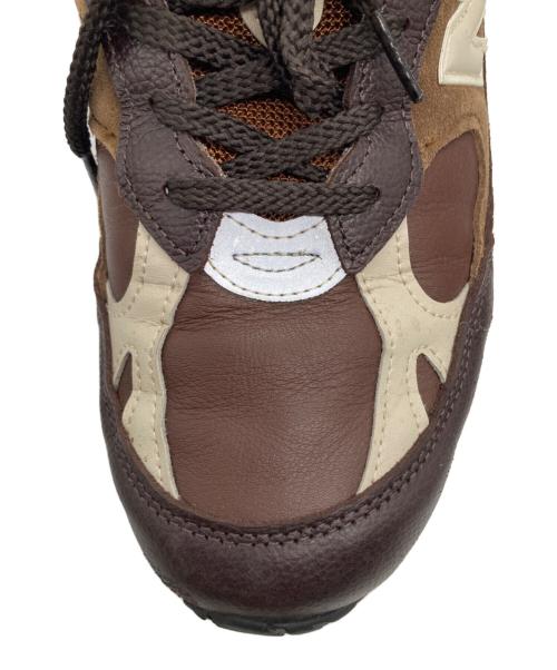 NEW BALANCE（ニューバランス）NEW BALANCE (ニューバランス) ローカットスニーカー ブラウン サイズ:44の古着・服飾アイテム