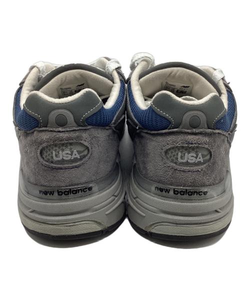 NEW BALANCE（ニューバランス）NEW BALANCE (ニューバランス) ローカットスニーカー グレー×ブルー サイズ:26.5cmの古着・服飾アイテム