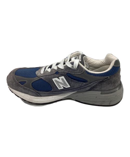 NEW BALANCE（ニューバランス）NEW BALANCE (ニューバランス) ローカットスニーカー グレー×ブルー サイズ:26.5cmの古着・服飾アイテム