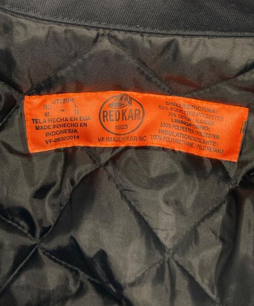RED KAP（レッド キャップ）RED KAP (レッド キャップ) 中綿ワークジャケット ブラック サイズ:Mの古着・服飾アイテム