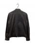 UNITED TOKYO (ユナイテッドトーキョー) レザージャケット ブラック サイズ:1：6000円