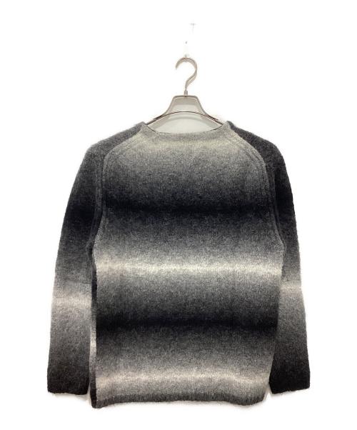 PAUL SMITH（ポールスミス）PAUL SMITH (ポールスミス) グラデーションニット グレー×ブラック サイズ:Mの古着・服飾アイテム