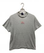 stussyステューシー）の古着「INTERNATIONAL LOGO T」｜グレー