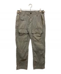 フライトパンツ カーゴパンツ 中古・古着通販】WANNA (ワナ) フライトパンツ カーキ サイズ:L