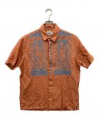 PALACEパレス）の古着「19SS Funkalistic Shirt」｜オレンジ