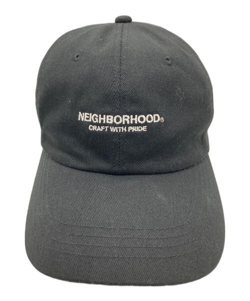NEIGHBORHOOD（ネイバーフッド）NEIGHBORHOOD (ネイバーフッド) キャップ ブラックの古着・服飾アイテム