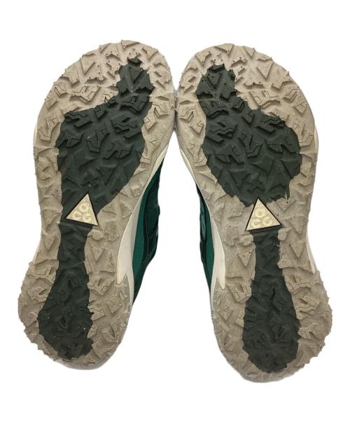 NIKE ACG（ナイキエーシージー）NIKE ACG (ナイキエーシージー) ローカットスニーカー グリーン サイズ:26.5cmの古着・服飾アイテム