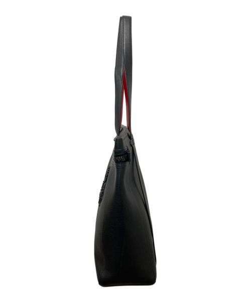 Christian Louboutin（クリスチャン・ルブタン）Christian Louboutin (クリスチャン・ルブタン) 2wayトートバッグ ブラックの古着・服飾アイテム