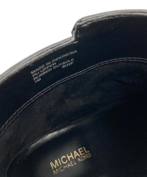 MICHAEL KORS（マイケル・コース）MICHAEL KORS (マイケル・コース) ショートブーツ ブラック サイズ:7Mの古着・服飾アイテム