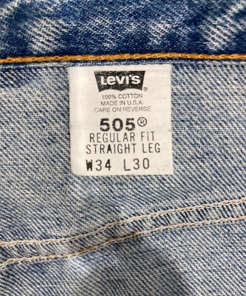 LEVI'S（リーバイス）LEVI'S (リーバイス) 505デニムパンツ インディゴ サイズ:W34の古着・服飾アイテム