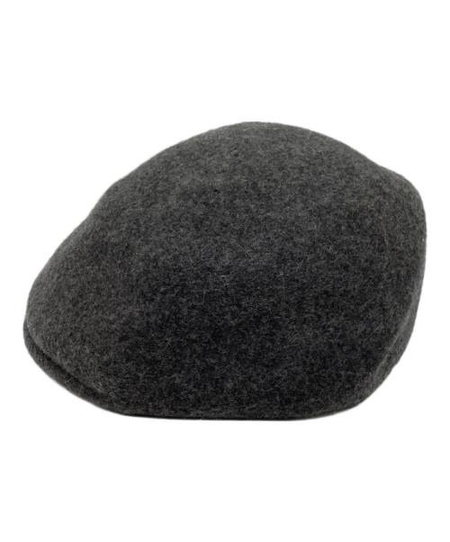 MM6 Maison Margiela（エムエムシックスメゾンマルジェラ）MM6 Maison Margiela (エムエムシックスメゾンマルジェラ) ウールヘッドウェア グレーの古着・服飾アイテム