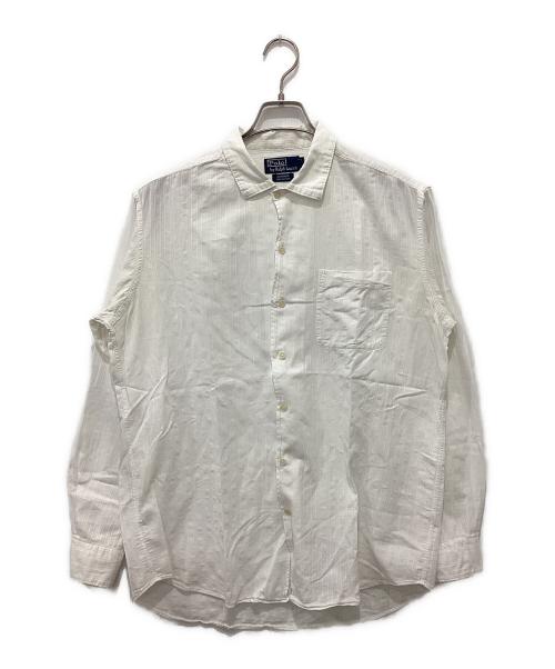 POLO RALPH LAUREN（ポロ・ラルフローレン）POLO RALPH LAUREN (ポロ・ラルフローレン) BONNARDシャツ ホワイト サイズ:Mの古着・服飾アイテム