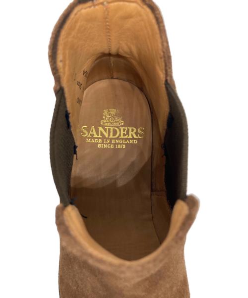 SANDERS（サンダース）SANDERS (サンダース) サイドゴアブーツ ブラウン サイズ:6 1/6の古着・服飾アイテム
