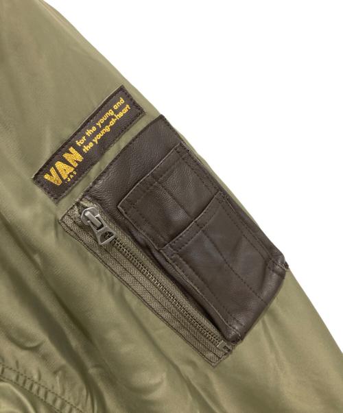 VAN（ヴァン）VAN (ヴァン) ミリタリーステンカラーコート カーキ サイズ:Lの古着・服飾アイテム