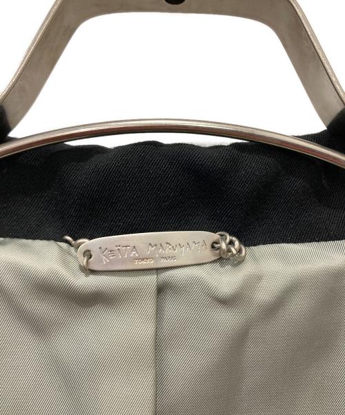 KEITA MARUYAMA（ケイタマルヤマ）KEITA MARUYAMA (ケイタマルヤマ) ロングコート ブラック サイズ:1の古着・服飾アイテム