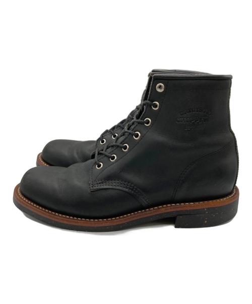 CHIPPEWA（チペワ）CHIPPEWA (チペワ) 6インチ サービスブーツ ブラック サイズ:27cmの古着・服飾アイテム