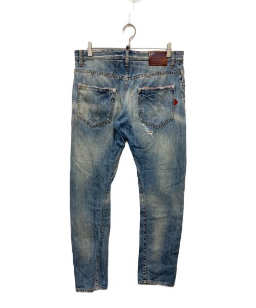 DSQUARED2（ディースクエアード）DSQUARED2 (ディースクエアード) デニムパンツ インディゴ サイズ:48の古着・服飾アイテム