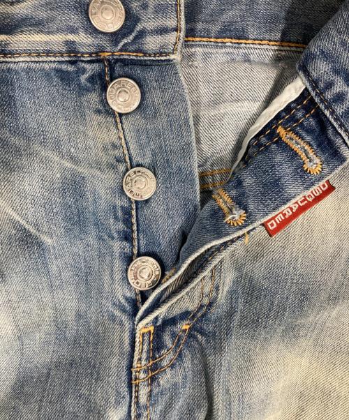 DSQUARED2（ディースクエアード）DSQUARED2 (ディースクエアード) デニムパンツ インディゴ サイズ:48の古着・服飾アイテム