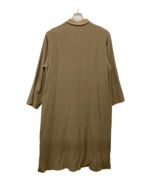 JURGEN LEHL（ヨーガンレール）JURGEN LEHL (ヨーガンレール) ウールシルクセットコート ベージュ サイズ:Mの古着・服飾アイテム