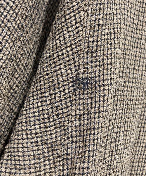 JURGEN LEHL（ヨーガンレール）JURGEN LEHL (ヨーガンレール) ウールシルクセットコート ベージュ サイズ:Mの古着・服飾アイテム