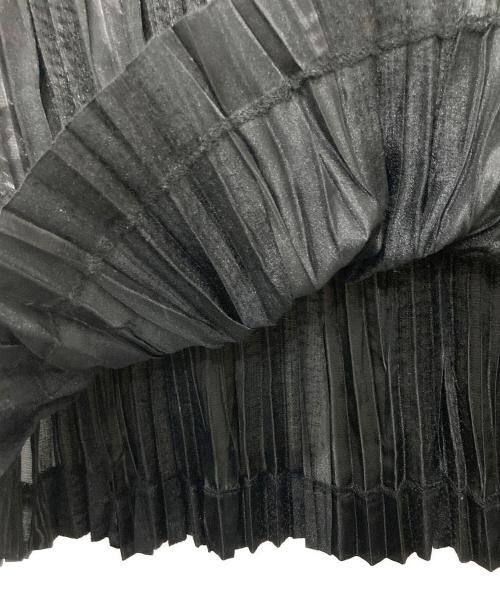ISSEY MIYAKE（イッセイミヤケ）ISSEY MIYAKE (イッセイミヤケ) プリーツスカート ブラック サイズ:Mの古着・服飾アイテム