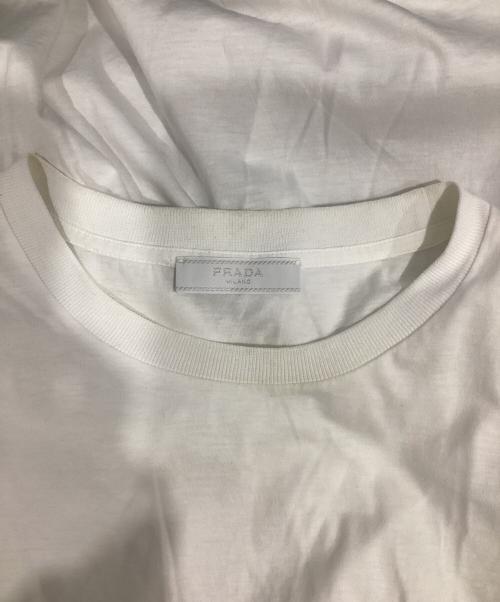 PRADA（プラダ）PRADA (プラダ) Tシャツ ホワイト サイズ:Lの古着・服飾アイテム