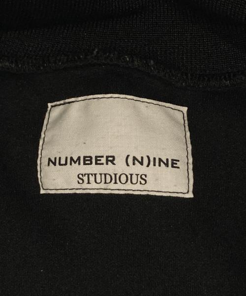 NUMBER (N)INE（ナンバーナイン）NUMBER (N)INE (ナンバーナイン) STUDIOUS (ステュディオス) トラックジャケット ブラック サイズ:3の古着・服飾アイテム